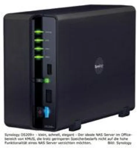 Synology zeigt neueste NAS-Server-Generation Bild: Synology zeigt neueste NAS-Server-Generation