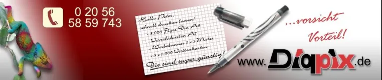 Firma Dippix bietet als "Schweizer Messer unter den Agenturen" maßgeschneiderte Drucksachen an Bild: Firma Dippix bietet als "Schweizer Messer unter den Agenturen" maßgeschneiderte Drucksachen an
