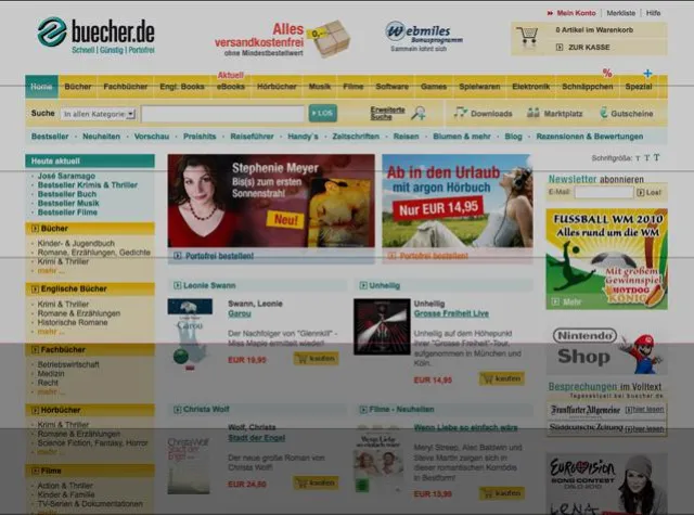 m-pathy analysiert Scrollverhalten von Website-Besuchern Bild: m-pathy analysiert Scrollverhalten von Website-Besuchern