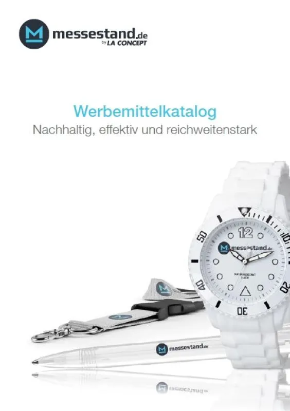Messe-Werbemittelkatalog von messestand.de