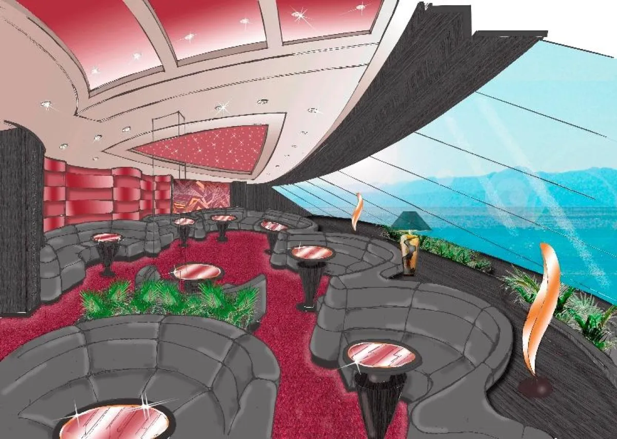 MSC Divina Top Sail Lounge