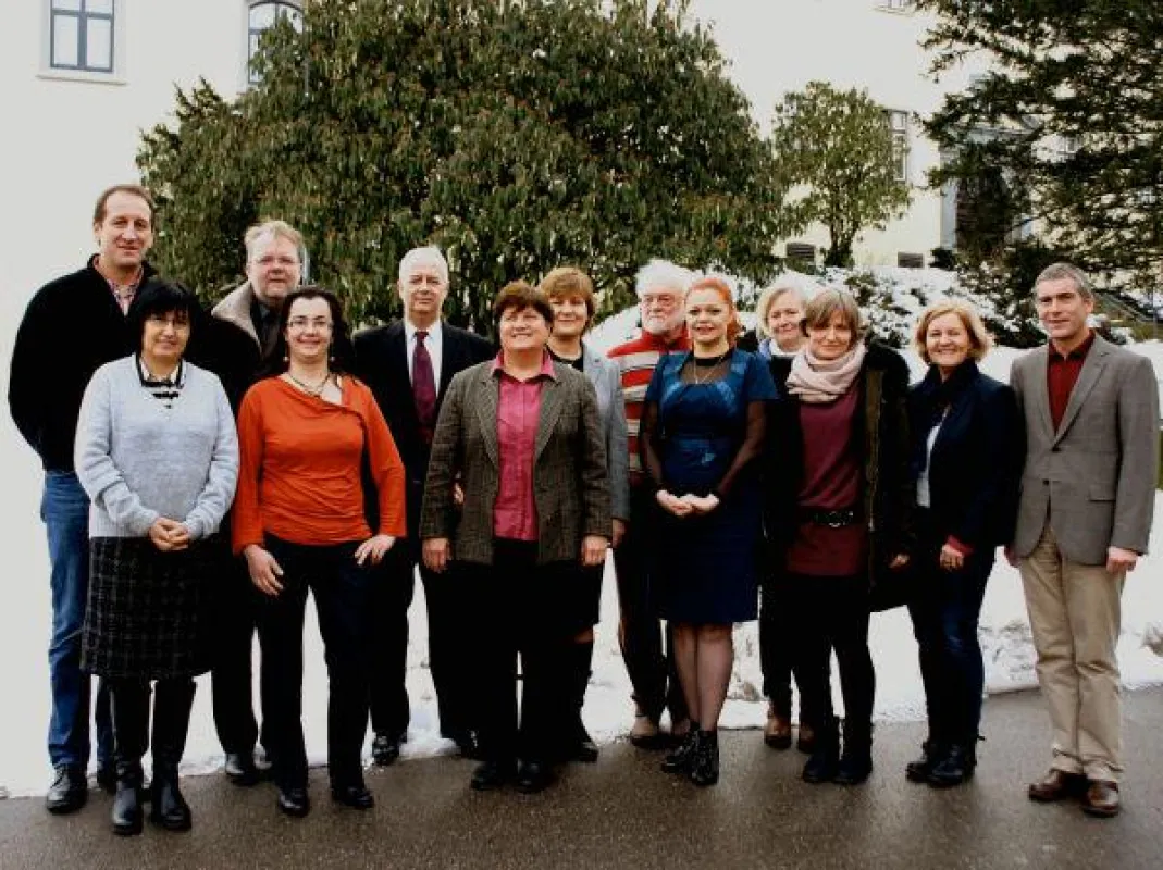 Die bulgatische Delegation zu Besuch in Liebenau.