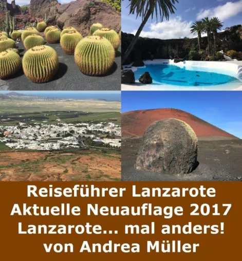 Bild: Neuauflage 2017 des Reiseführers Lanzarote... mal anders! wurde als eBook veröffentlicht