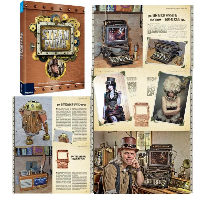 Steampunk - Alte Apparate und neue Technik im viktorianischem Design