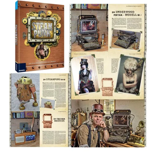 Franzis Neuerscheinung: Steampunk - Alte Apparate und neue Technik im viktorianischem Design Bild: Franzis Neuerscheinung: Steampunk - Alte Apparate und neue Technik im viktorianischem Design