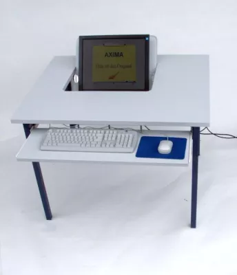 Bild: Initiative Mittelstand zeichnet "Platzwunder" AXIMA 4U aus: Ergonomischer PC-Tisch überzeugt die Jury