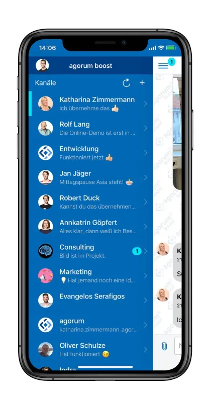 Sicherer und mobiler Zugriff auf alle Unternehmensdaten.