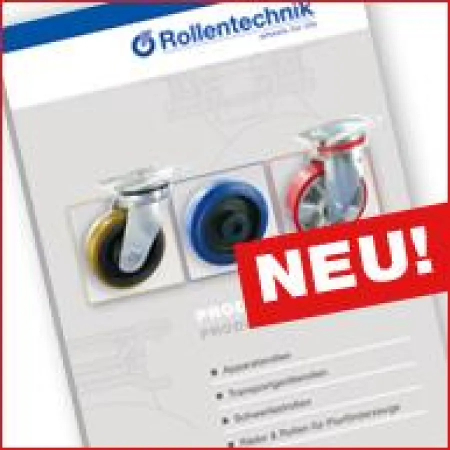 Räder und Rollen Katalog von der Firma Rollentechnik