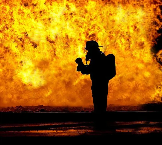 Bild: Trockeneisstrahlen – eine saubere Sache bei der Brandschadensanierung