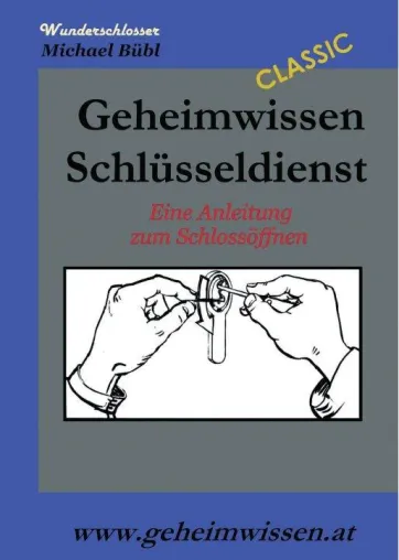 Bild: Geheimwissen Schlüsseldienst - Lehrbuch auf der Universität Wien