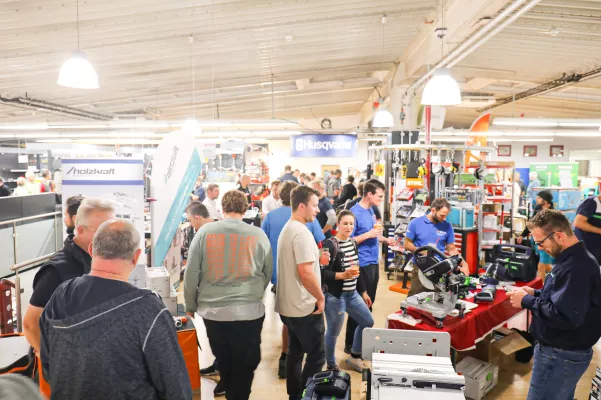 Bild: LAYER Hausmesse am 10. Oktober – mit Live-Vorführungen und Bosch Lagerverkauf