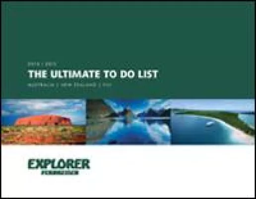 The Ultimate To Do List - Explorer Fernreisen setzt neue Reiseakzente Bild: The Ultimate To Do List - Explorer Fernreisen setzt neue Reiseakzente