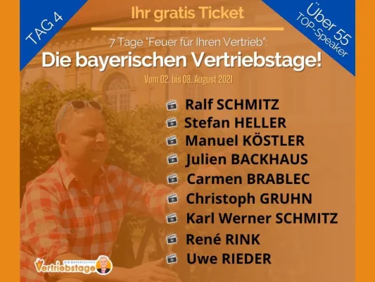 O´zapft is! Heute Tag 4 bei "Die bayerischen Vertriebstage" von Uwe Rieder, der bayerische Vertriebsfreak Bild: O´zapft is! Heute Tag 4 bei "Die bayerischen Vertriebstage" von Uwe Rieder, der bayerische Vertriebsfreak