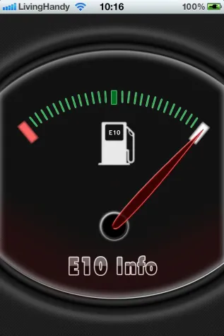 Bild: "E10 - tanken oder nicht?" - iPhone App liefert die Antworten