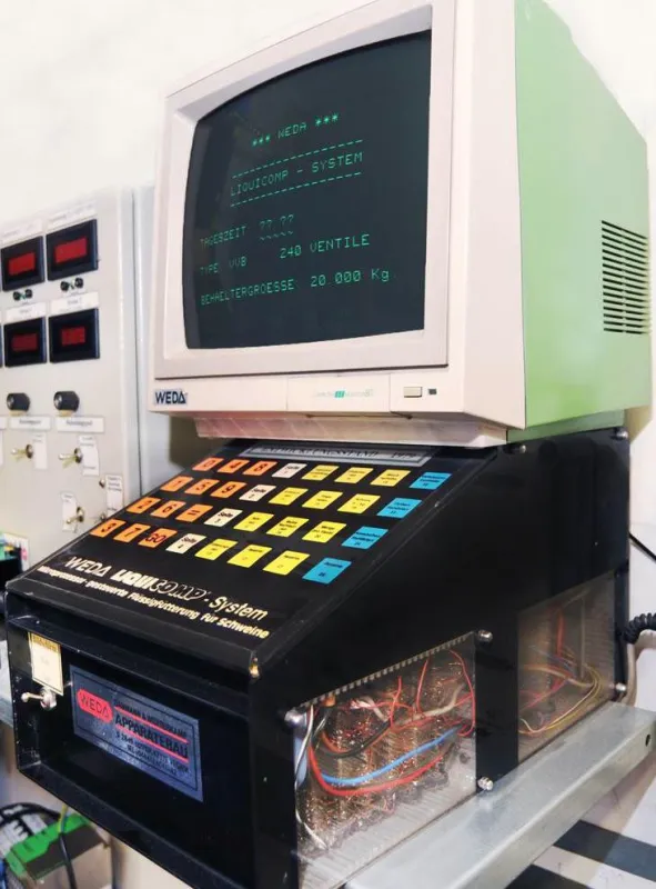 1979: Der Prototyp des Liqui Comp von WEDA