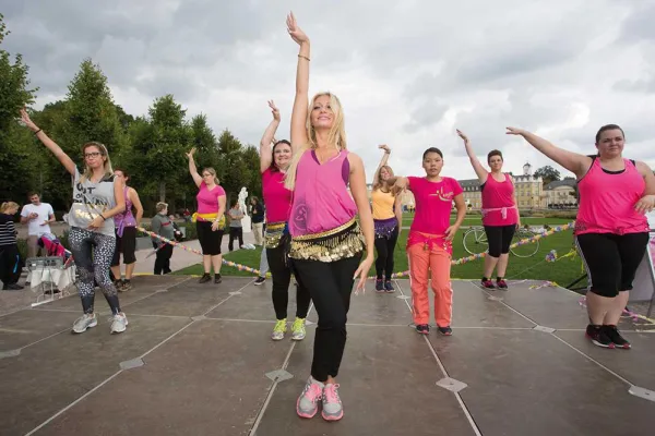Fiducia GAD Baden-Marathon - Tanzworkshops beim Familiensamstag in der Messe Karlsruhe Bild: Fiducia GAD Baden-Marathon - Tanzworkshops beim Familiensamstag in der Messe Karlsruhe