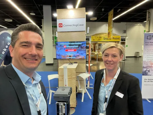 Bild: Erfolgreiche Messe: ConnectingCase stellt Internetlösung für Baustellen auf der digitalBAU vor