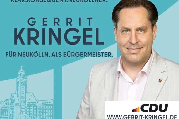 Gerrit Kringel aus Neukölln - Bürgermeisterkandidat mit Niveau Bild: Gerrit Kringel aus Neukölln - Bürgermeisterkandidat mit Niveau