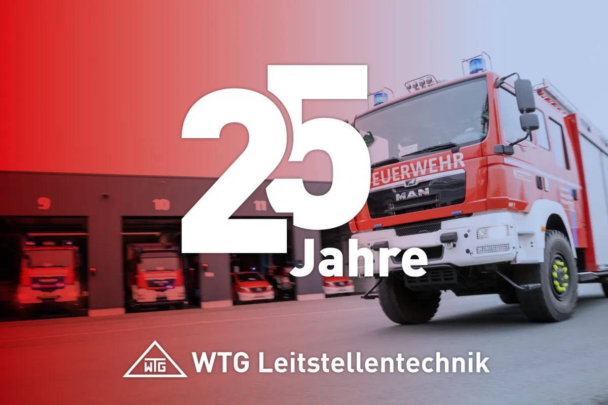 25 Jahre WTG Leitstellentechnik (© WTG)