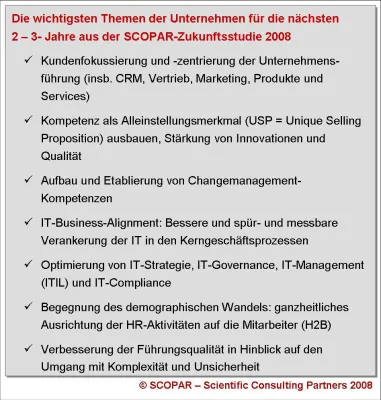 Bild: SCOPAR Zukunftsstudie 2008