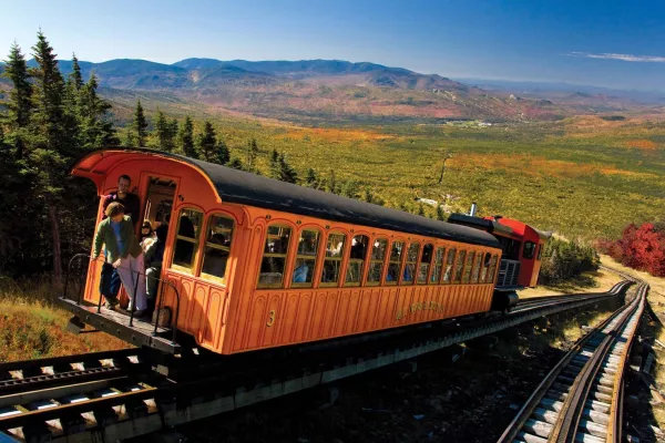 Bild: Eisenbahn zum Mond - Die steilste Bahnstrecke Nordamerikas feiert 150. Geburtstag