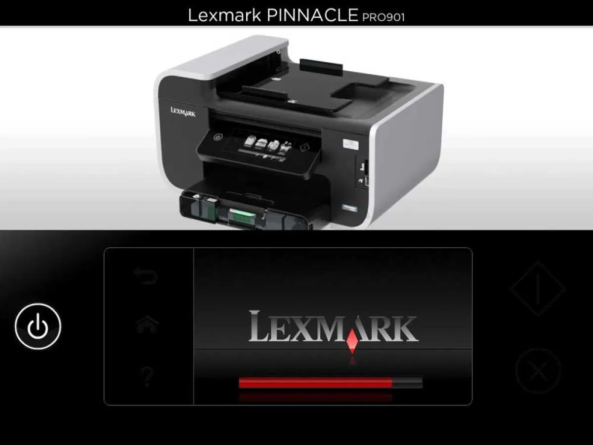 Drucker-Simulationssystem - Software Oberfläche