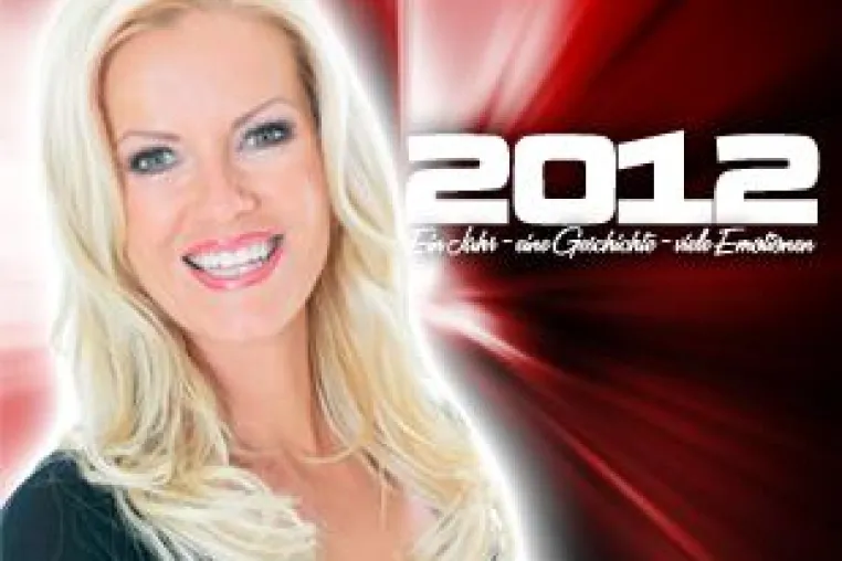 Bild: Anna Heesch blickt bei Moderator Pete Dwojak auf das Jahr 2012 zurück