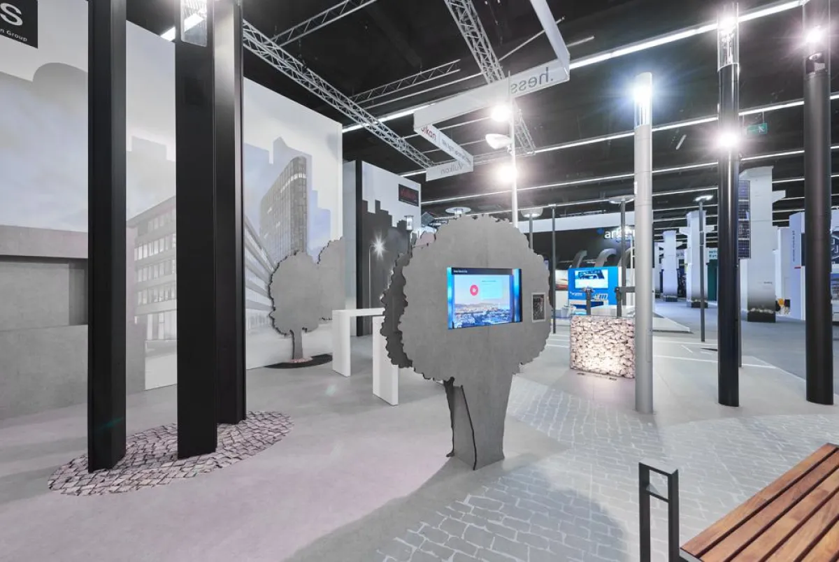 Hess Messestand auf der Light & Building