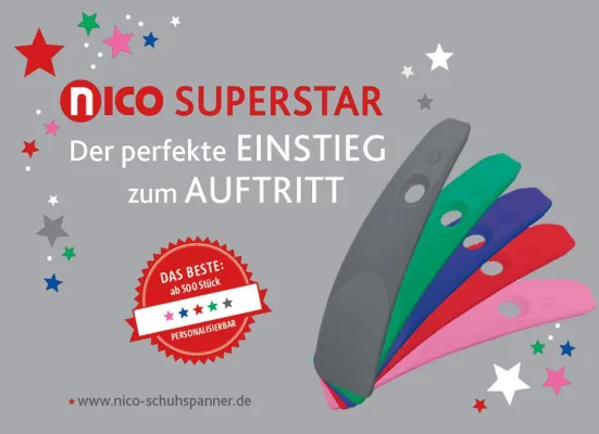 Bild: nico SUPERSTAR - neuer Schuhanzieher "Made in Germany"