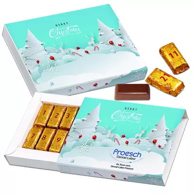 Bild: Goldene Momente mit dem Schuber-Adventskalender von VOGEL’S