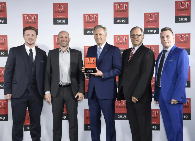 Bild: Audimus Saar Consulting erneut als Top Consultant ausgezeichnet