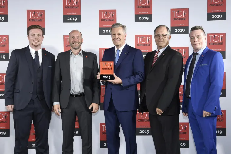 Bild: Audimus Saar Consulting erneut als Top Consultant ausgezeichnet