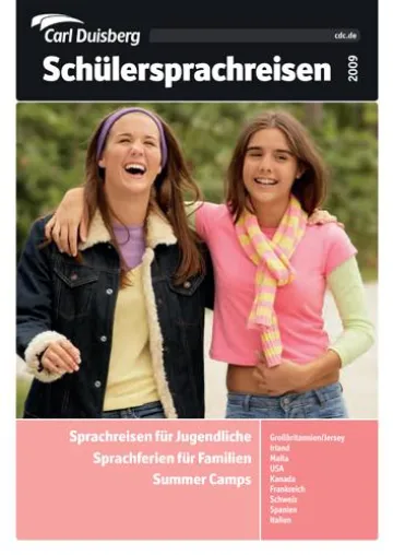 Bild: Das neue Schülersprachreisen-Programm der Carl Duisberg Centren weckt Lust auf Ferienabenteuer