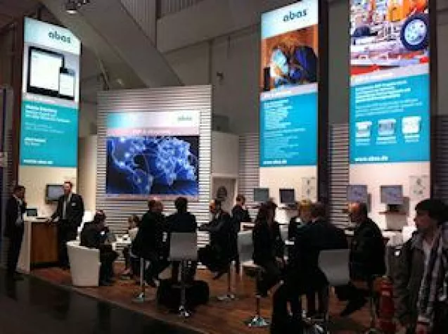 Bild: ABAS Software AG: HannoverMesse 2012