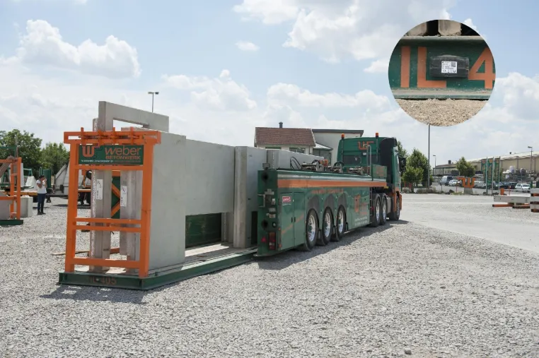 Sigfox und SVA digitalisieren Ladungsträger der Weber Betonwerke Bild: Sigfox und SVA digitalisieren Ladungsträger der Weber Betonwerke