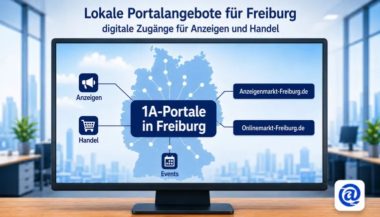 Freiburg erhält mit 1A-Portale.de zentrale Einstiege für lokale Angebote und Handel Bild: Freiburg erhält mit 1A-Portale.de zentrale Einstiege für lokale Angebote und Handel