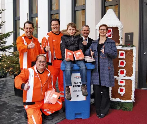 Bild: Papier sammeln macht Schule mit Berlin Recycling