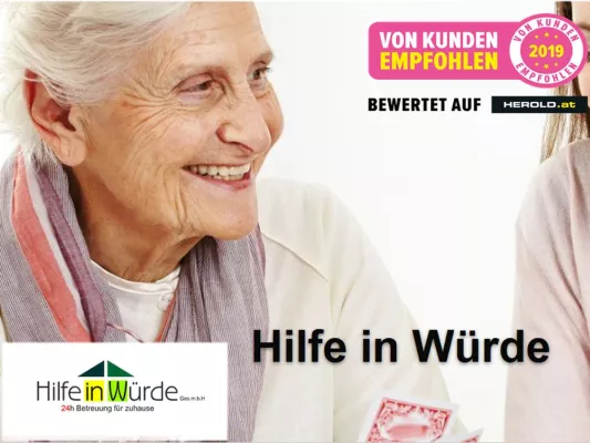 Bild: 24-Stunden-Pflege: HILFE in WÜRDE bietet umfassende Betreuungslösungen mit Würde und Respekt