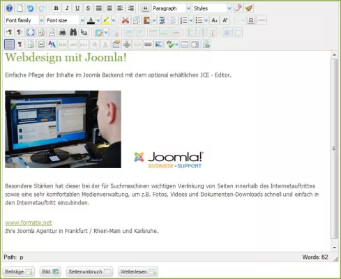 Bild: Joomla Frankfurt: Professionelle Internetseiten mit Content Management System