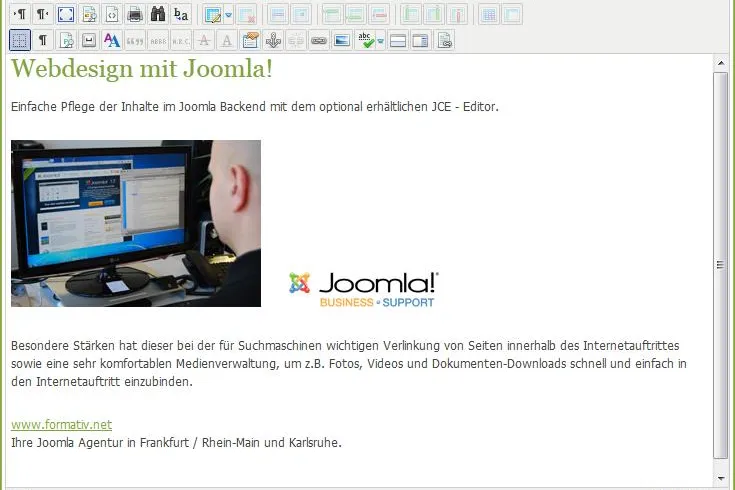 Bild: Joomla Frankfurt: Professionelle Internetseiten mit Content Management System