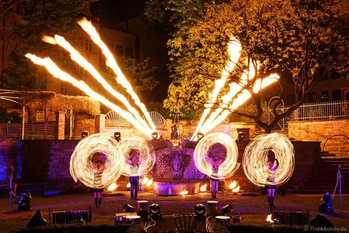 Feuershow zur Luminale 2012