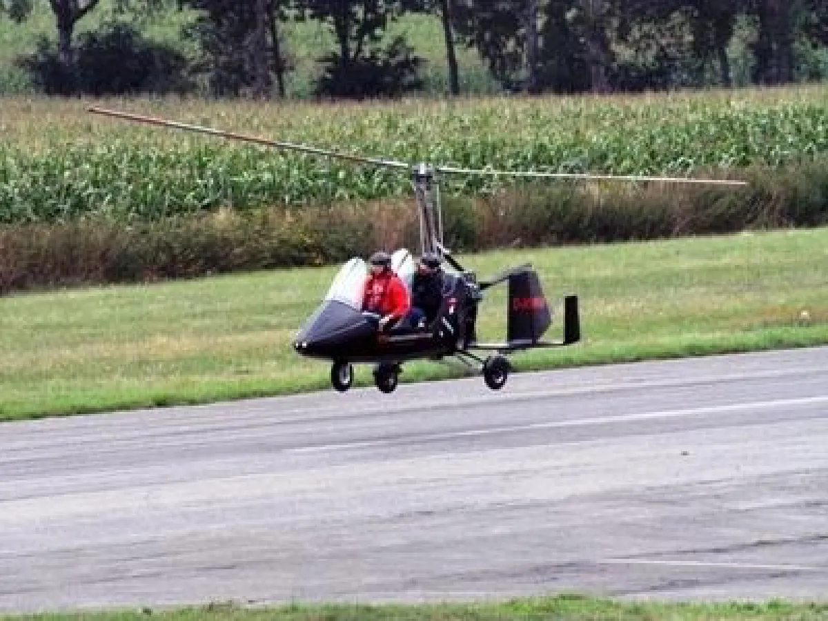 Abenteuer-Rundflüge im Gyrocopter