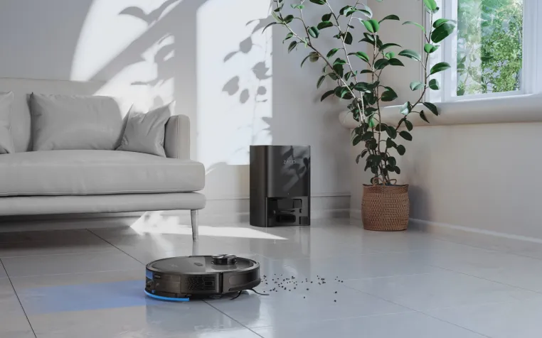 Dank ZACO A10 Pro Saugroboter mit Absaugstation bis zu 60 Tage automatisch Staubsaugen Bild: Dank ZACO A10 Pro Saugroboter mit Absaugstation bis zu 60 Tage automatisch Staubsaugen