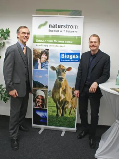 NATURSTROM AG bietet bundesweites Biogas-Produkt an und begrüßt 50.000. Kunden Bild: NATURSTROM AG bietet bundesweites Biogas-Produkt an und begrüßt 50.000. Kunden