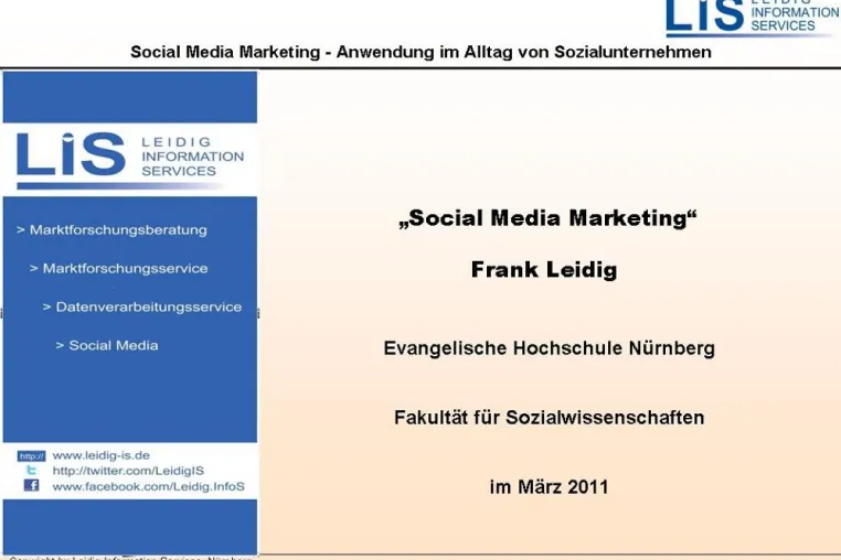Bild: Frank Leidig Lehrbeauftragter -Social Media Marketing- an der Evangelischen Hochschule Nürnberg