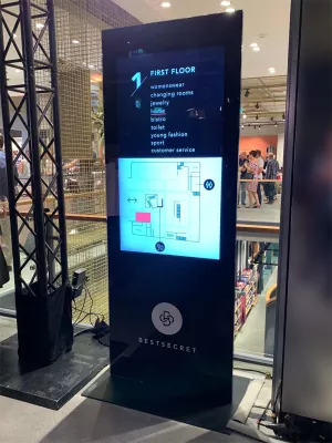 Bild: Digital Signage by NORDLAND - Für das „Beste Geheimnis“ in Frankfurt