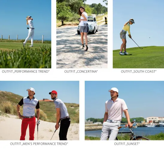 GOLFINO präsentiert neue Frühjahr|Sommer Kollektionen 2018 Bild: GOLFINO präsentiert neue Frühjahr|Sommer Kollektionen 2018