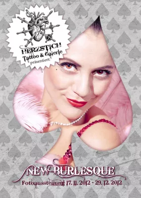 Bild: "New Burlesque"-Fotoausstellung im Münchner Tattoo-Studio mit angeschlossener Galerie Herzstich