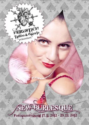 Bild: "New Burlesque"-Fotoausstellung im Münchner Tattoo-Studio mit angeschlossener Galerie Herzstich