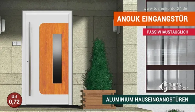 Bild: Anouk Aluminium Haustür ab sofort bei Türenkontor24 erhältlich